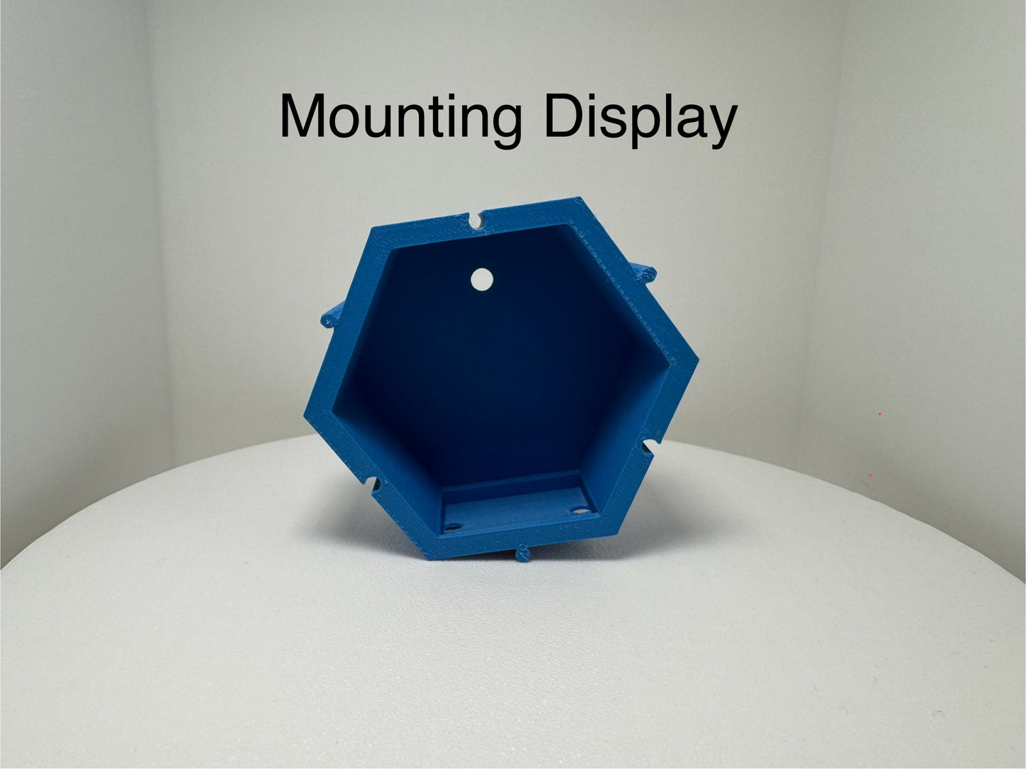 Hexagon Mounting Display